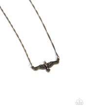 Load image into Gallery viewer, Eagle Exception Brass Necklace