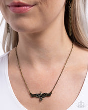 Load image into Gallery viewer, Eagle Exception Brass Necklace