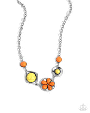 Load image into Gallery viewer, Stony Someday Orange Necklace