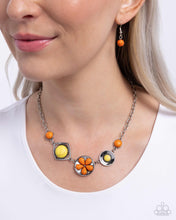Load image into Gallery viewer, Stony Someday Orange Necklace