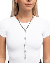 Load image into Gallery viewer, Elongated Element Silver Necklace