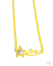Load image into Gallery viewer, Meteor Moment Yellow Necklace