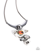 Load image into Gallery viewer, Abundantly Abstract Black Necklace