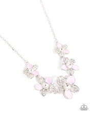 Load image into Gallery viewer, April Showers Bring Flowers Pink Necklace