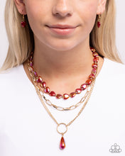 Load image into Gallery viewer, Admirable Affection Red Necklace