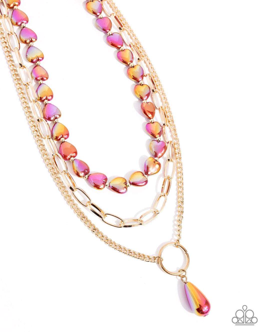 Admirable Affection Red Necklace