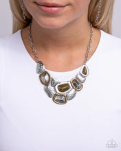 Load image into Gallery viewer, Mixed Motive Silver Necklace
