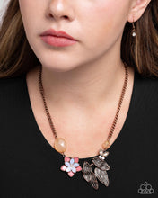 Load image into Gallery viewer, Standing Shimmer Copper Necklace