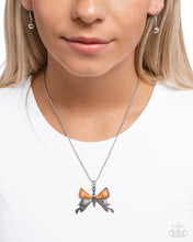 Load image into Gallery viewer, Down to Earth Descent Orange Necklace