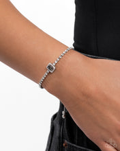 Load image into Gallery viewer, Draped in Dazzle Silver Bracelet