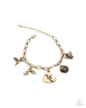 Load image into Gallery viewer, Positive Outlook Gold Bracelet