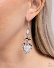 Load image into Gallery viewer, Feminine Feature White Earrings