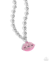 Load image into Gallery viewer, Keepsake Kisser Pink Necklace