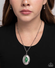 Load image into Gallery viewer, Cover Story Green Necklace