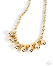 Load image into Gallery viewer, Raindrop Rebel Gold Necklace