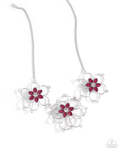 Load image into Gallery viewer, Wiry Welcome Pink Necklace