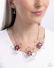 Load image into Gallery viewer, Wiry Welcome Pink Necklace