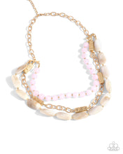 Load image into Gallery viewer, Eclectic Effect Pink Necklace