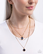 Load image into Gallery viewer, Four-Part Harmony Blue Necklace