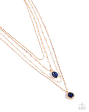 Load image into Gallery viewer, Four-Part Harmony Blue Necklace