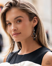 Load image into Gallery viewer, Point Me in the BRIGHT Direction Black Earrings
