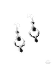 Load image into Gallery viewer, Point Me in the BRIGHT Direction Black Earrings