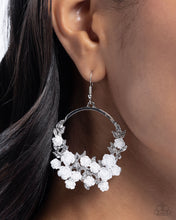 Load image into Gallery viewer, Exceptional Ease White Earrings