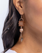 Load image into Gallery viewer, Alluring Assertion Rose Gold Earrings