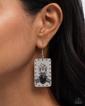 Load image into Gallery viewer, Invincible Icon Black Earrings
