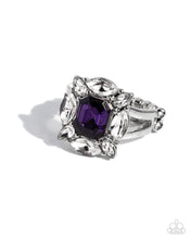 Load image into Gallery viewer, Beautiful Things Purple Skinny Band Ring