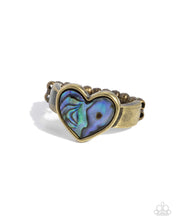 Load image into Gallery viewer, Uncontrollably Fond Brass Skinny Band Ring