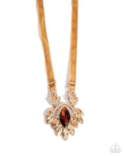 Load image into Gallery viewer, Ravishing Ribbon Brown Necklace