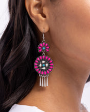 Load image into Gallery viewer, Watch the Sunset Pink Earrings