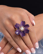Load image into Gallery viewer, Floral Force Purple Ring