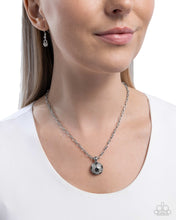 Load image into Gallery viewer, Soccer Pitch Black Necklace