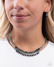 Load image into Gallery viewer, Badda Boom Badda BLING Black Necklace