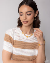 Load image into Gallery viewer, Blended Backdrop Brown Necklace