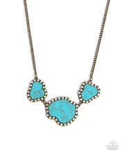 Load image into Gallery viewer, Digging Deep Brass Necklace