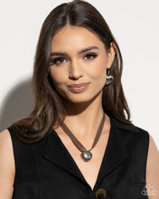 Load image into Gallery viewer, Fabricated Finesse Brown Necklace