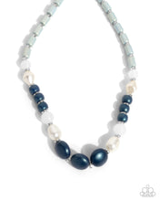 Load image into Gallery viewer, Captivating Can-Can Blue Necklace