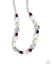 Load image into Gallery viewer, Frenetic Feeling Purple Necklace