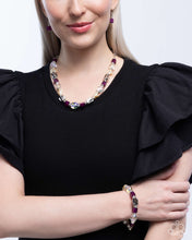 Load image into Gallery viewer, Frenetic Feeling Purple Necklace