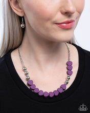 Load image into Gallery viewer, Malibu Motivation Purple Necklace