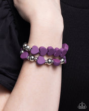 Load image into Gallery viewer, Malibu Motivation Purple Necklace