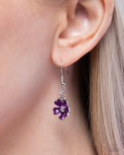 Load image into Gallery viewer, French Florals Purple Necklace