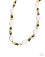 Load image into Gallery viewer, Coastal Cheerleader Green Necklace