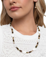 Load image into Gallery viewer, Coastal Cheerleader Green Necklace