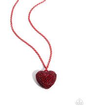 Load image into Gallery viewer, Smitten Sensation Red Necklace