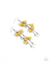 Load image into Gallery viewer, Suspended Sophistication Yellow Earrings