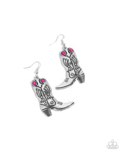 Load image into Gallery viewer, Southern Belle of the Ball Pink Earrings